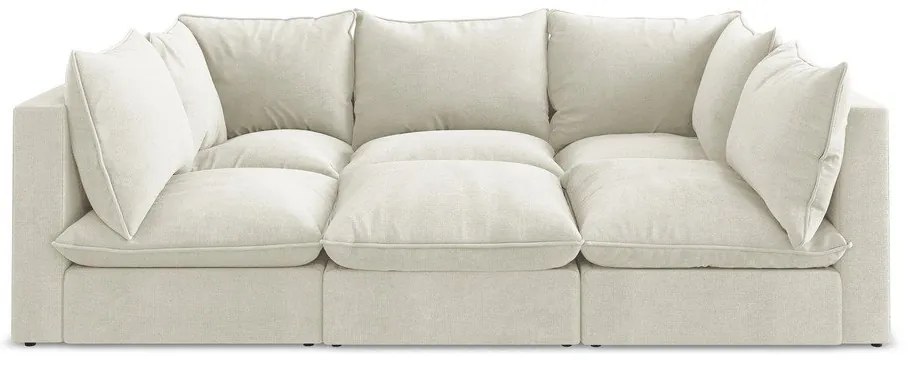 Beżowa sofa 255 cm Manao – Makamii