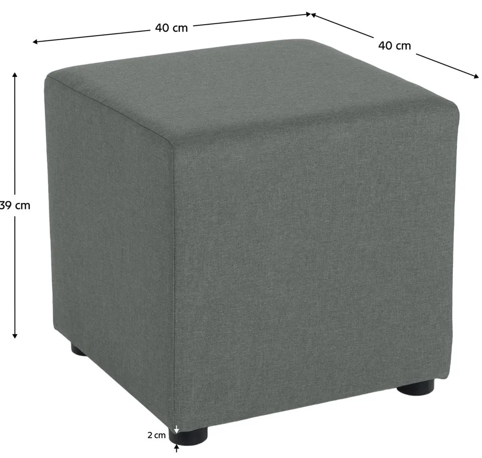 Taboret REGOR, zielony