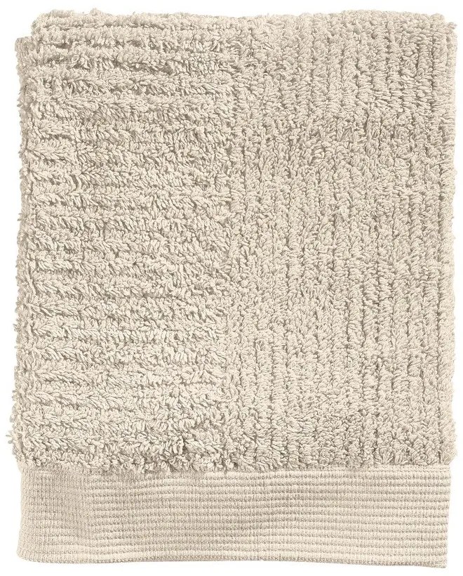 Beżowy bawełniany ręcznik frotte 50x70 cm Classic – Zone