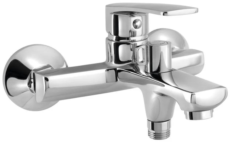 Samona - Bateria wannowa KORANA błyszczący chrom