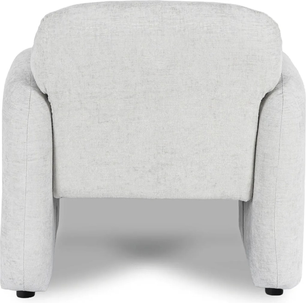 Szary fotel wypoczynkowy z podłokietnikami T8-D65