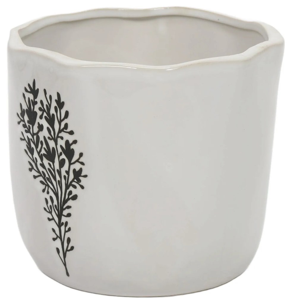 Ceramiczna osłonka na doniczkę, Ø 15 cm