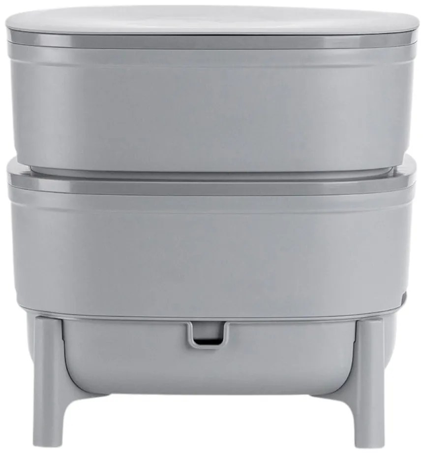 Szary kompostownik 30 l Urbalive – Plastia