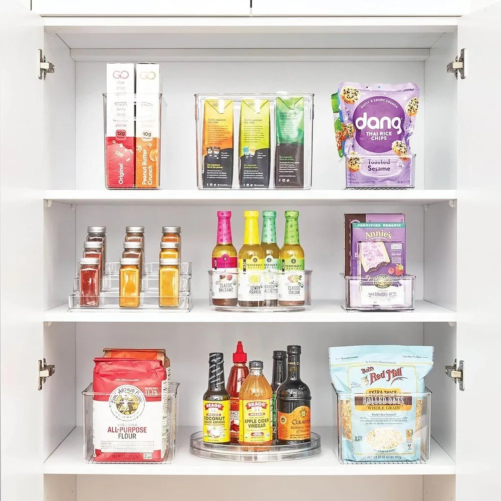 Obrotowy plastikowy organizer na przyprawy ø 29 cm Linus – iDesign