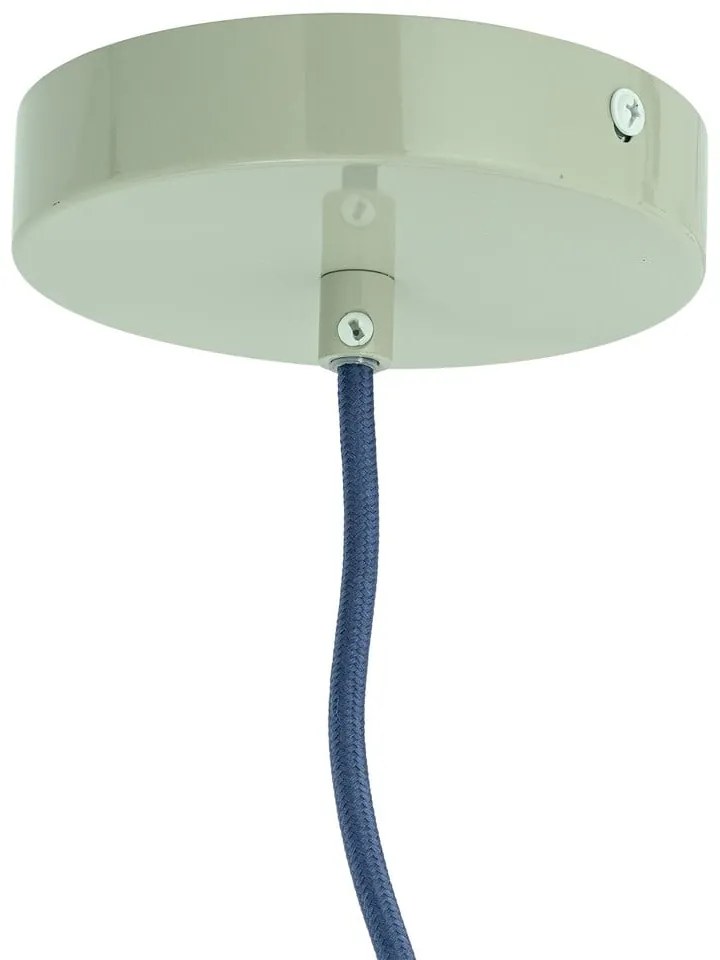 Zielona lampa wisząca z metalowym kloszem ø 22 cm Bubble – Bloomingville