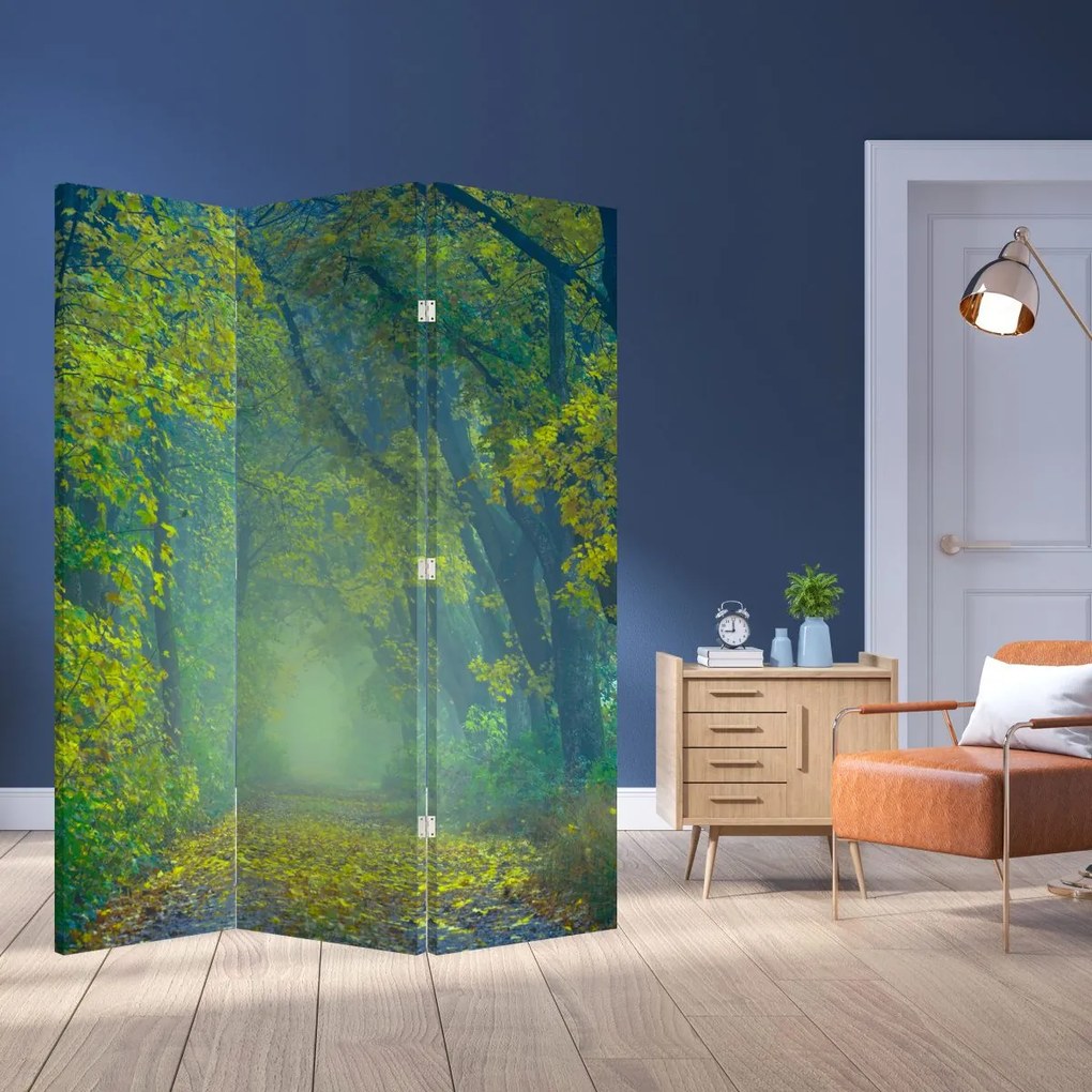 Parawan - Ścieżka wysadzana drzewami (126x170 cm)
