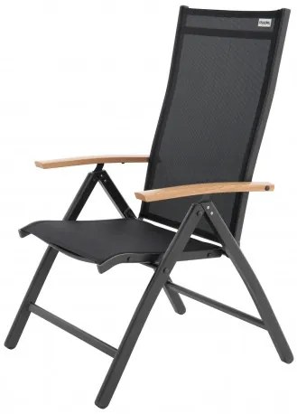 BERGAMO EXPERT WOOD - aluminiowy zestaw sof 4+1