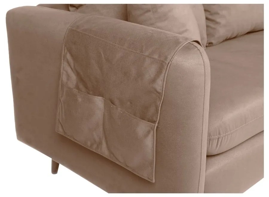 Jasnobrązowa sofa 215 cm Sofia – Balcab Home