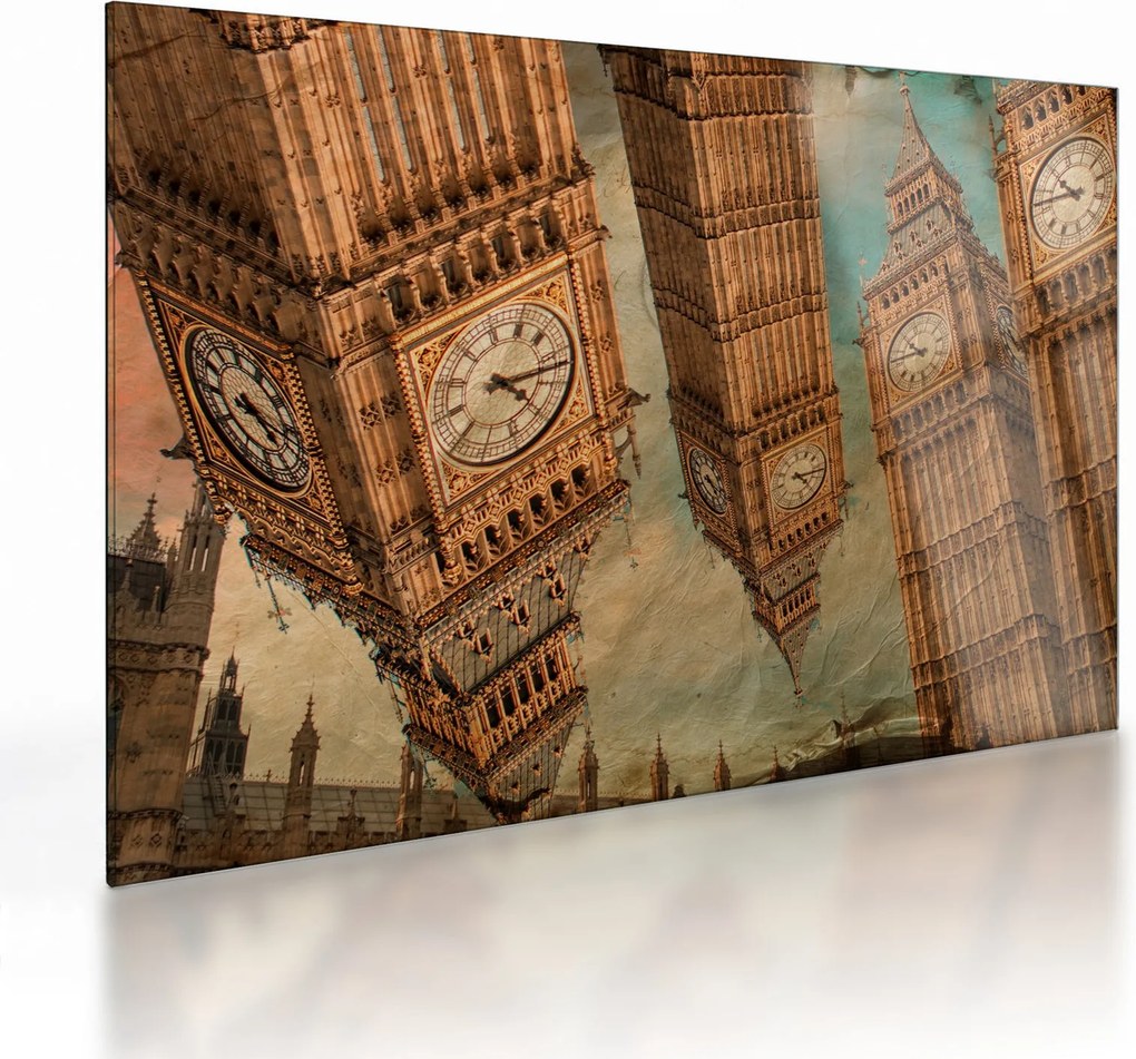 Obraz na szkle - Big Ben, Londyn (70x50 cm)