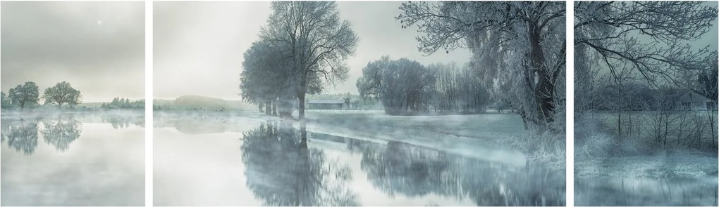 Obraz zimowej natury (170x50 cm)