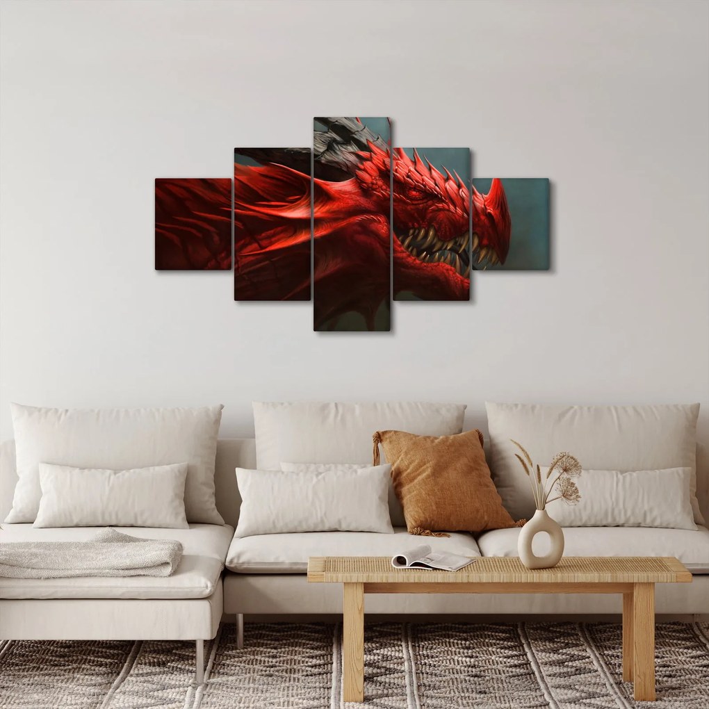 Obraz - Smok (125x70 cm)