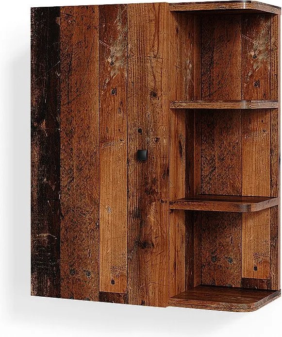 Szafka łazienkowa rustykalny dąb 47.2x20.8x59.2 fynn