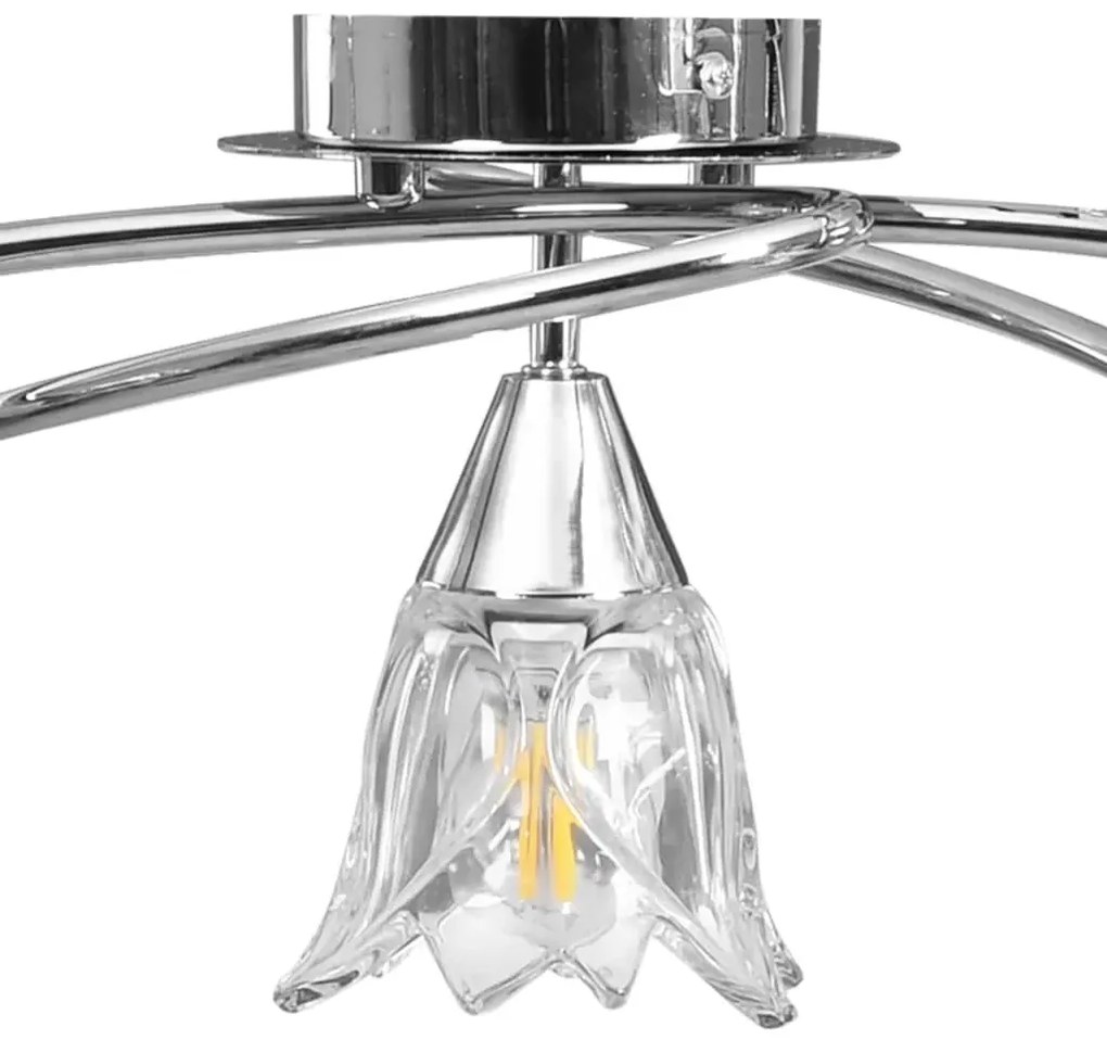 Lampa sufitowa z kloszami w formie kwiatów - 4X EX214 W2-S07