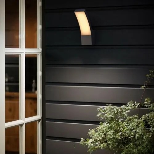 Philips SPLAY Zewnętrzny kinkiet LED UltraEfficient 3,8 W 2700 K, antracytowy