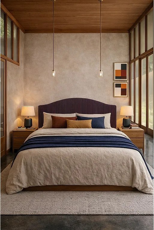 Zagłówek do łóżka 150 cm SUZANNE