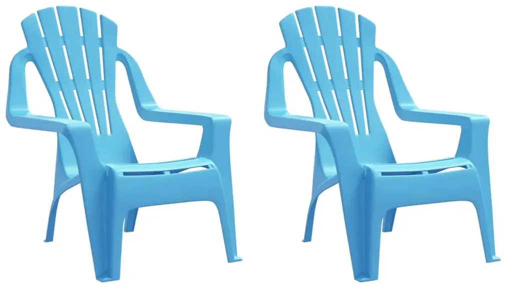 Niebieski komplet dwóch krzeseł dziecięcych B1-T56