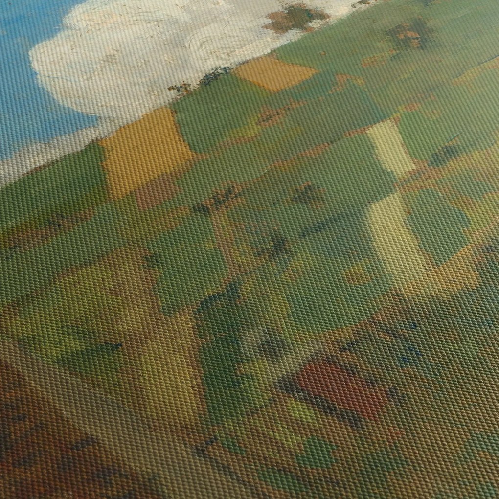 Obraz - Edouard Vuillard, Landscape of the Ile de France, reprodukcje (170x50 cm)
