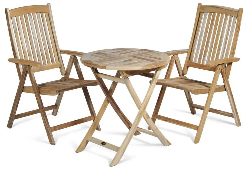 Krzesło ogrodowe z drewna tekowego Garden Pleasure Java