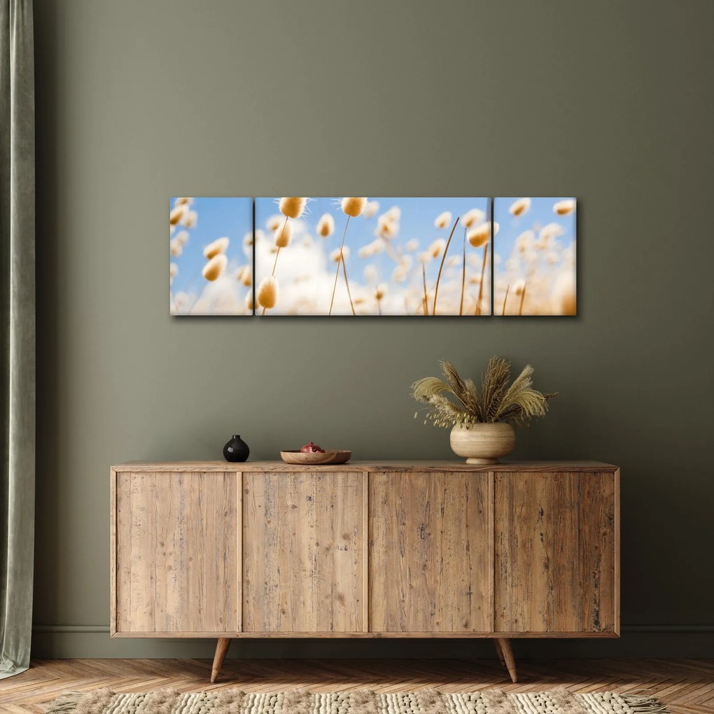 Obraz - Złote pole (170x50 cm)