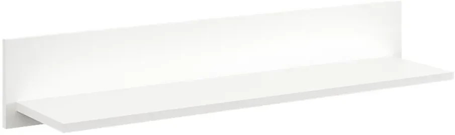 Biała Minimalistyczna Półka Ścienna P7-W29