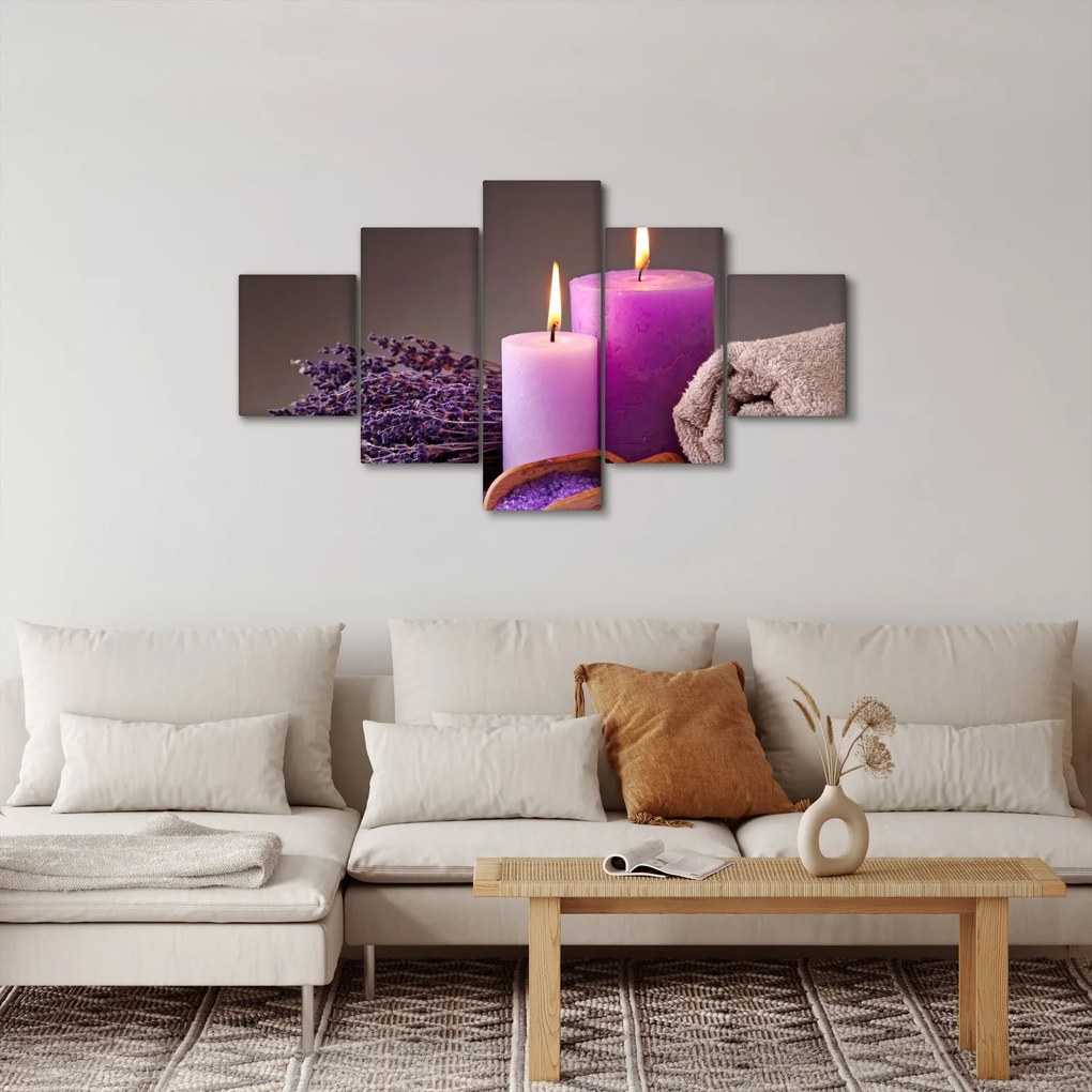 Obraz rzeczy spa (125x70 cm)