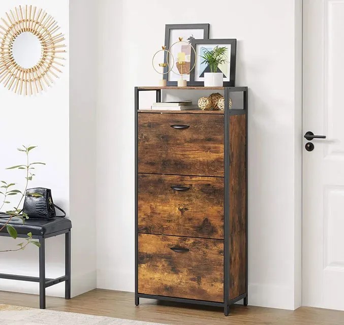 Industrialna Szafka Na Buty Do Przedpokoju L7-W71