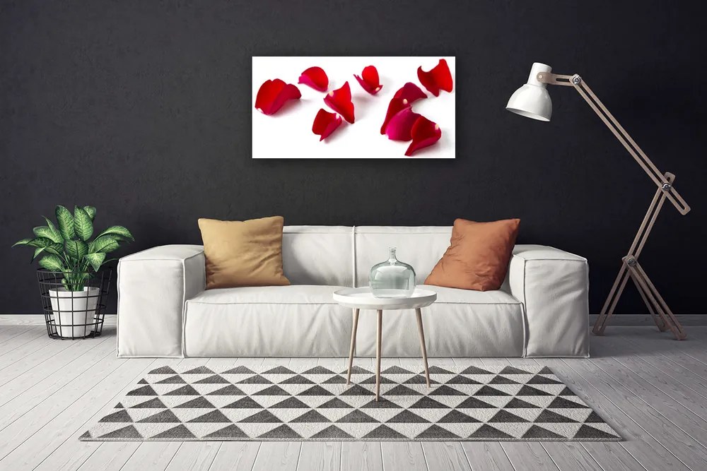 Obraz canvas Makro Płatków Kwiatowych