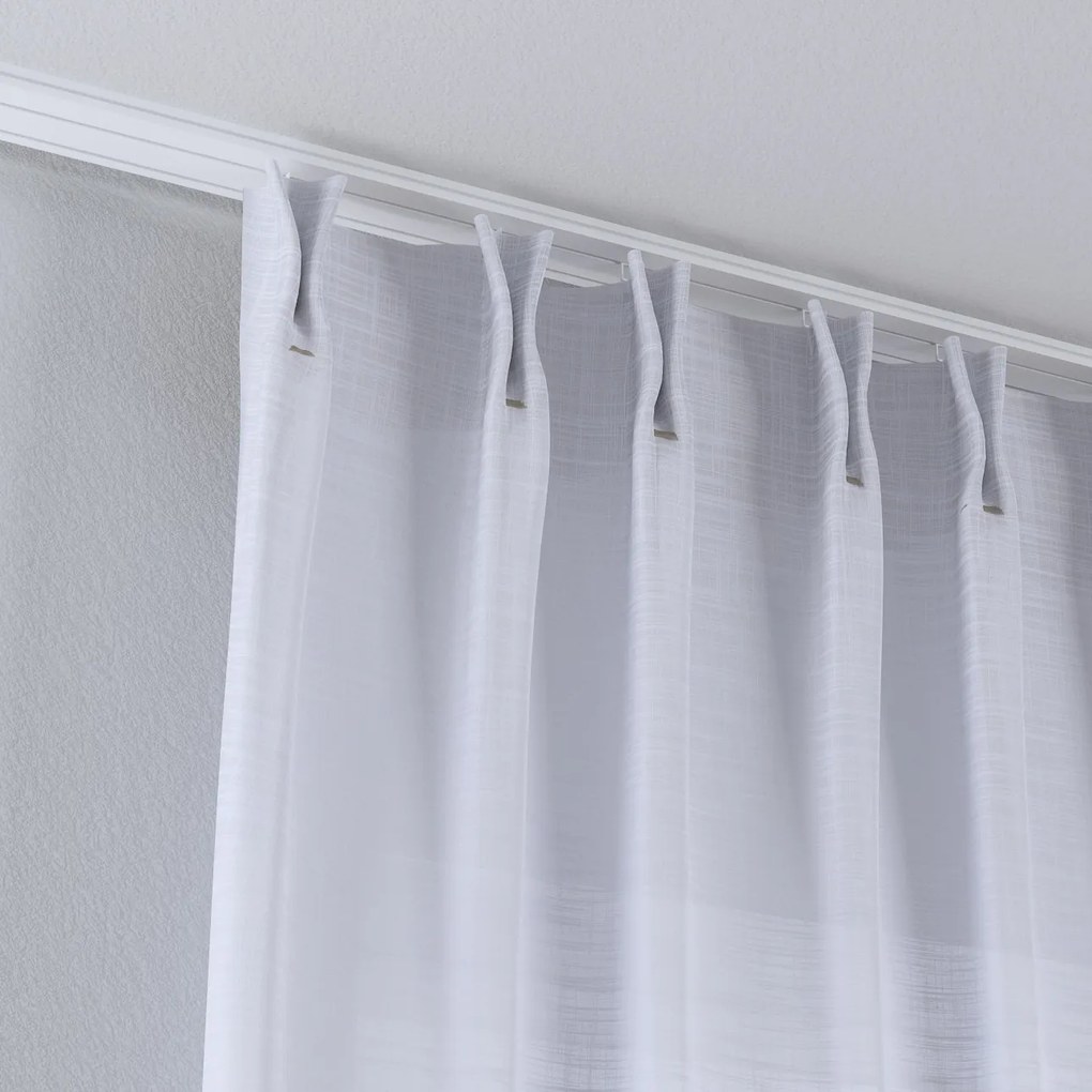 Firana na haczykach flex podwójnych