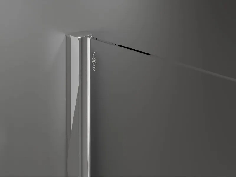 Mexen Velar kabina prysznicowa rozsuwana 100 x 85 cm, grafit, chrom - 871-100-085-41-01