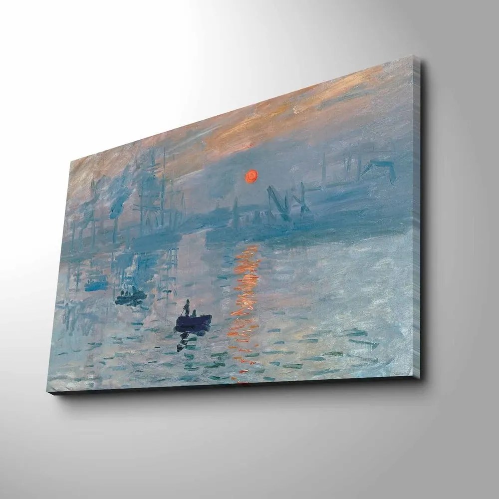 Reprodukcja obrazu Claude Monet Sunrise, 70x45 cm – Wallity