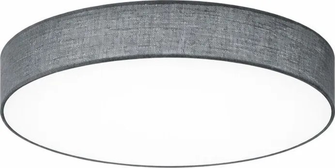 Trio - ściemnialna lampa sufitowa LUGANO LED/22W/230V 3000K śr. 40 cm szara