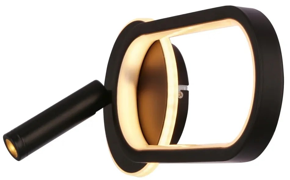 Czarny kinkiet LED Monet – Candellux Lighting