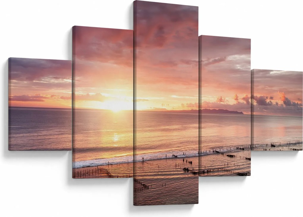 Obraz - Morska panorama (125x70 cm)