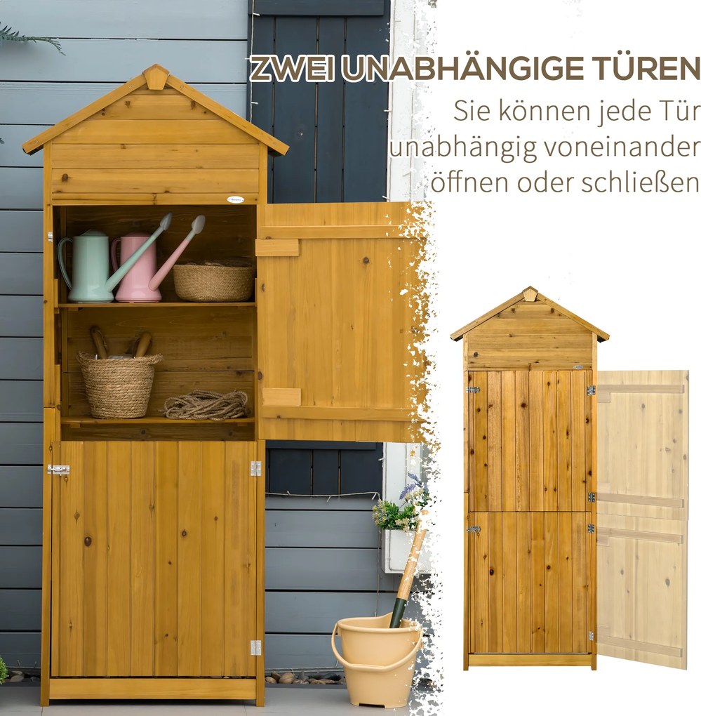 Outsunny Szopa na narzędzia odporna