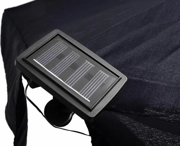 Solarny migający łańcuch dla oświetlenia parasola słonecznego - 72 LED