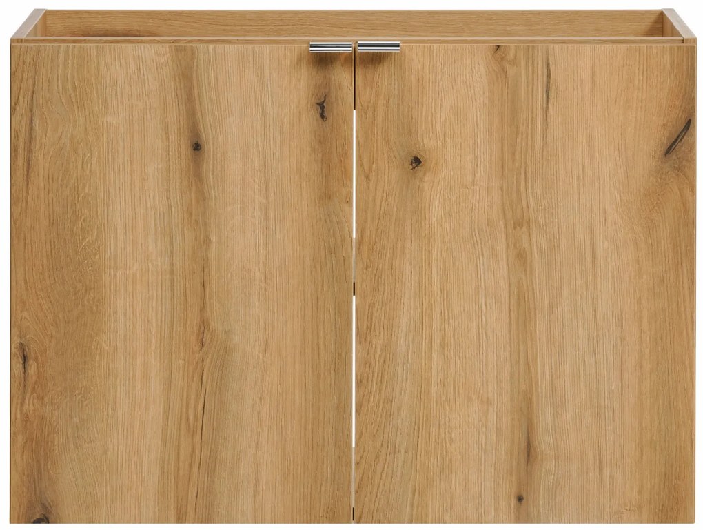Nowoczesna szafka do łazienki w kolorze dębu 80 cm Z9-T07