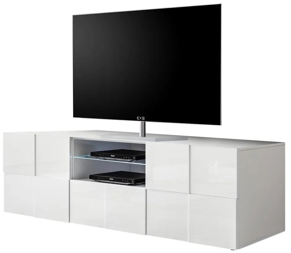 Stolik RTV SERIAN biały