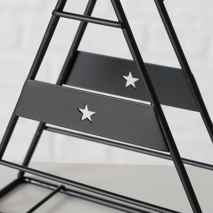 Serwetnik metalowy w kształcie choinki KAYA