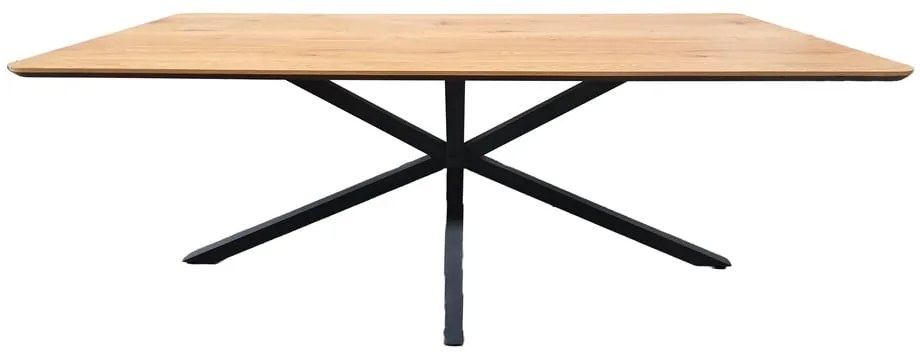 Stół z blatem w dekorze dębu 100x200 cm Cesura – Unique Furniture