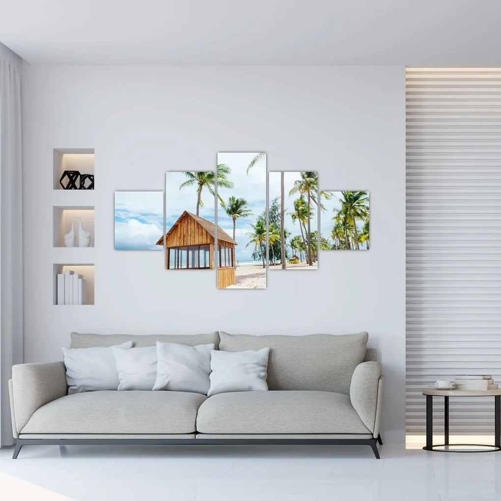 Obraz - Plaża (125x70 cm)