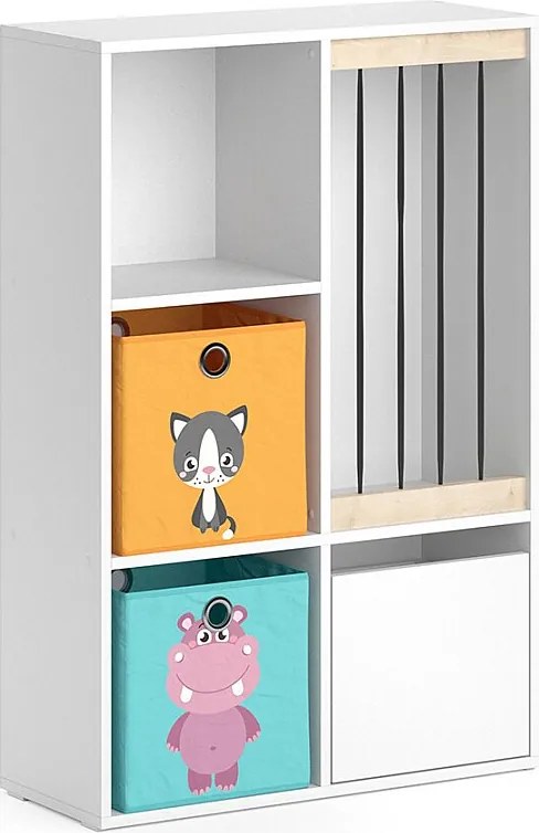 Półka dla dzieci biały 29.2x72x107.8 luigi