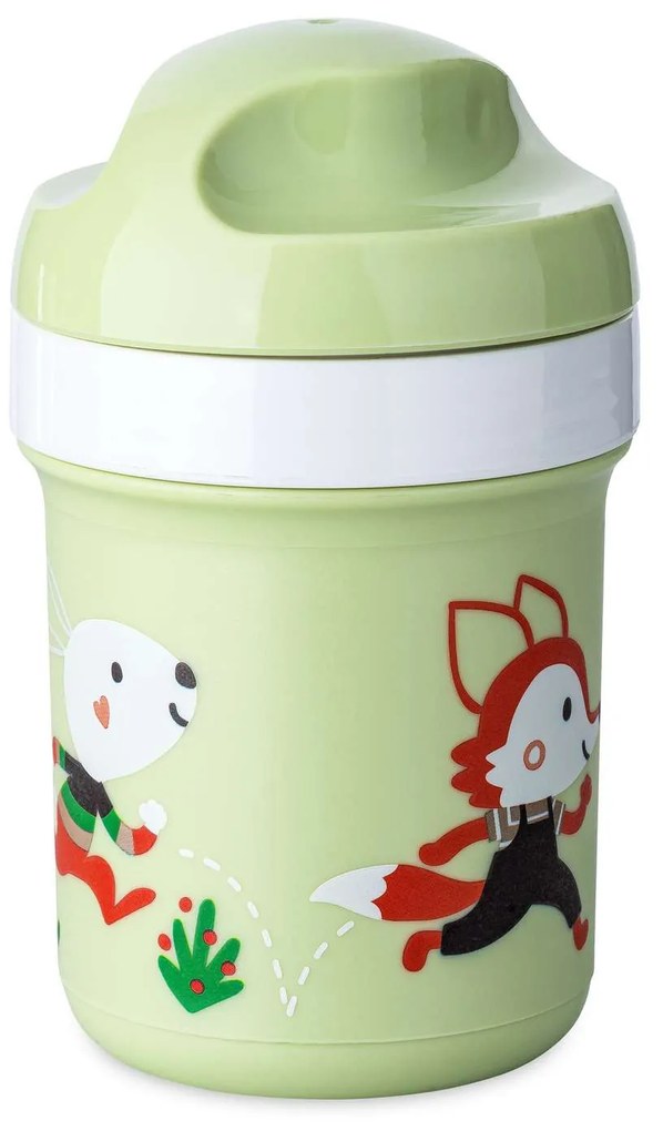 Zestaw: bidon 200 ml i śniadaniówka HOP ON AT HOME, 3-częściowy, KOZIOL