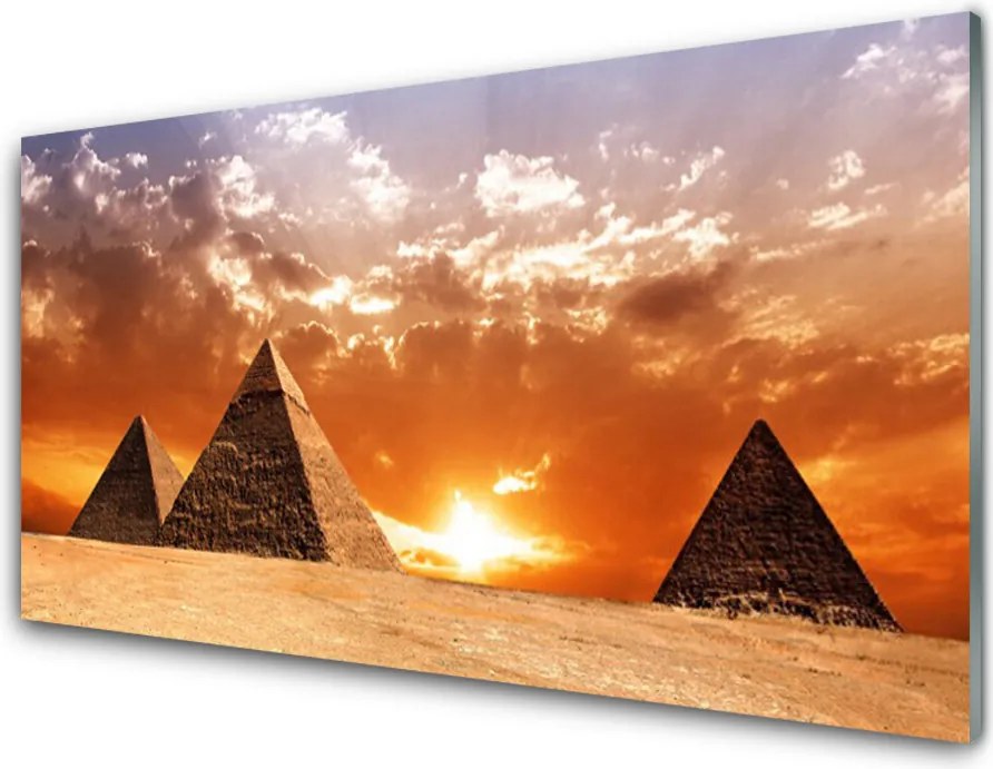 Panel Szklany Majestat Starożytnych Piramid