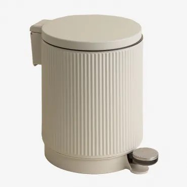 Kosz Na Śmieci Midler 5l Z Pedałem Gardenia Biel - Sklum