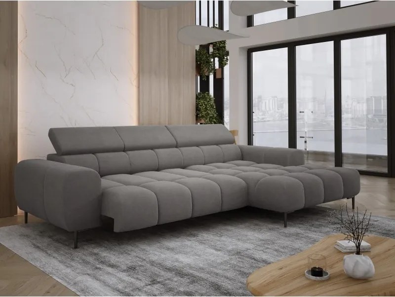 Narożnik PLAZA MINI wolnostojący Prawostronny w tkaninie Promocyjnej APHRODITE 22 WERSAL