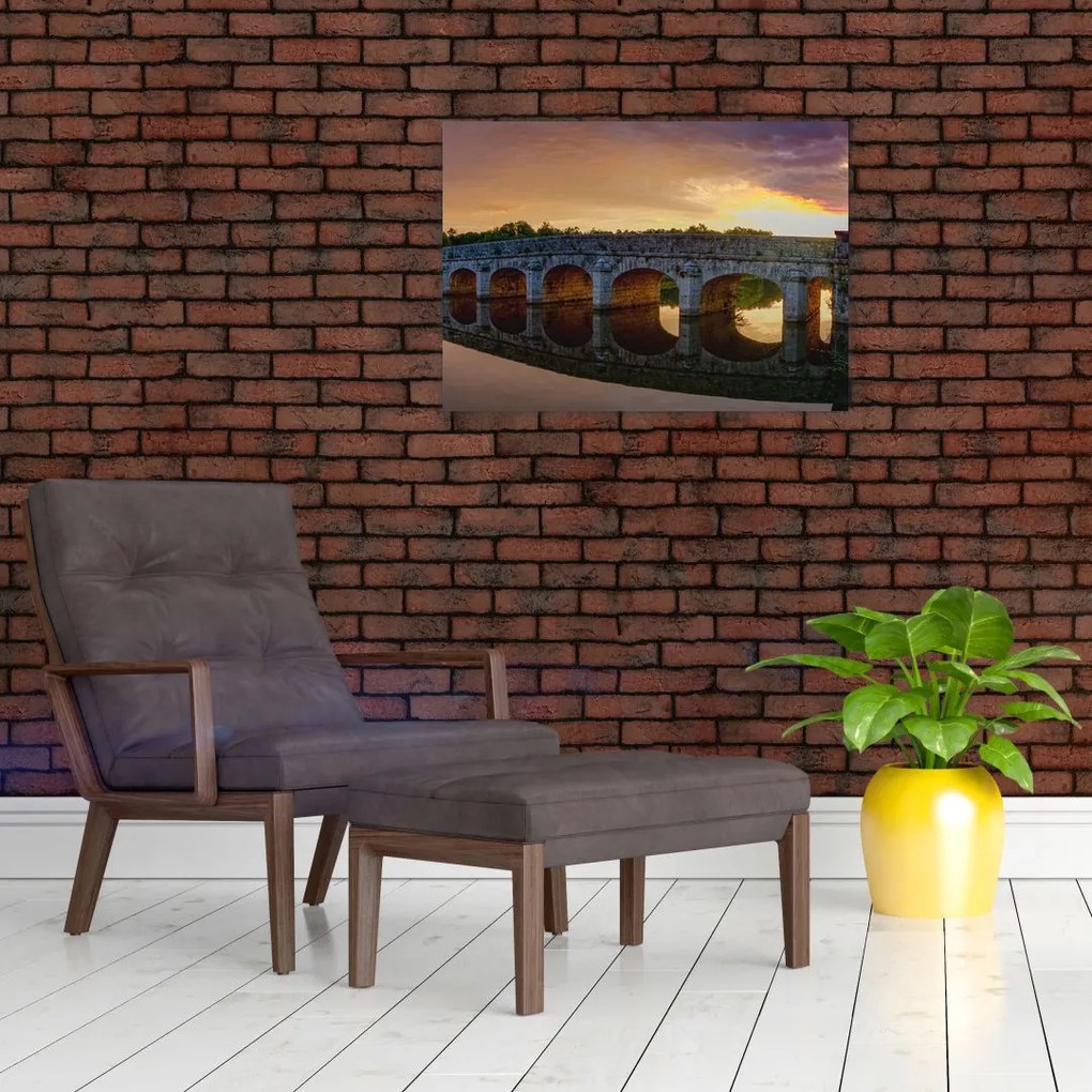 Obraz na szkle - most (70x50 cm)