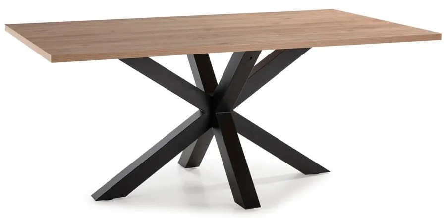 Stół z blatem w dekorze dębu 100x180 cm Comba – Marckeric
