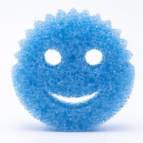 Pojedyncze opakowania gąbek Scrub Daddy,niebieskie