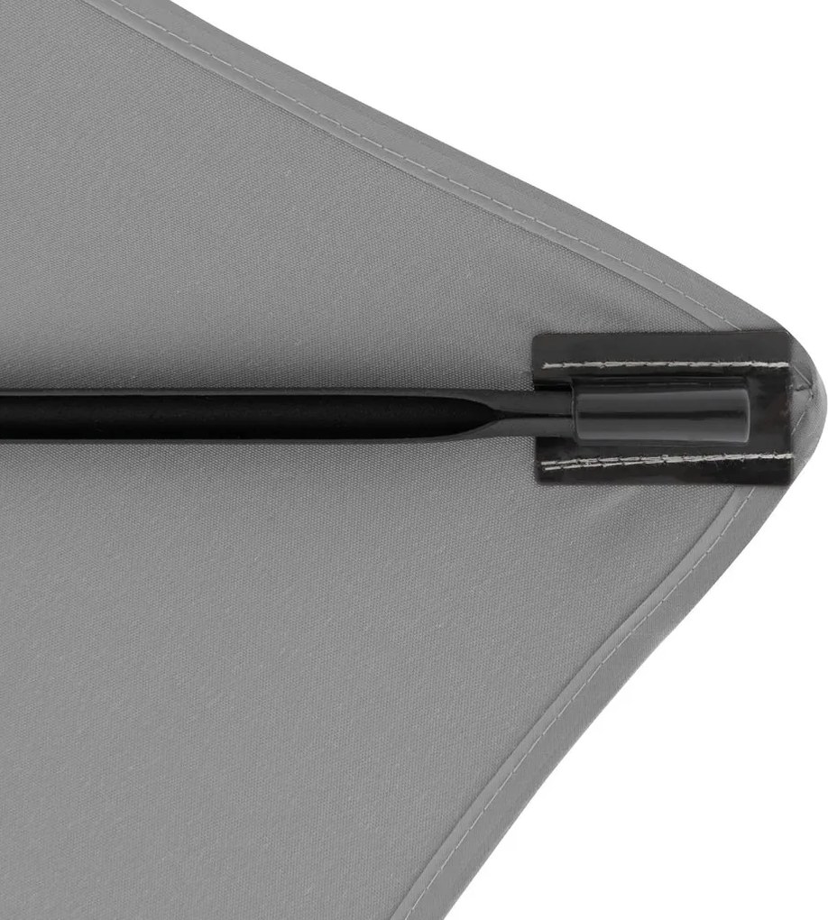 Doppler ACTIVE parasol ogrodowy 200 x 120 cm szary