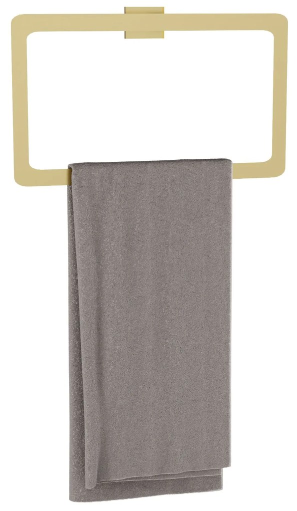 Wieszak łazienkowy Ring 210 OSTE BRUSH GOLD